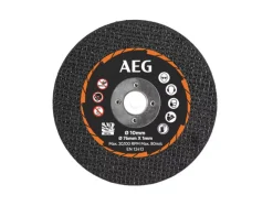 Disque à tronçonner abrasif métal Ø76x1mm AEG