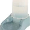 Distributeur d'eau antidérapant bleu acier 3,5L ZOLUX