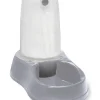 Distributeur d'eau pour chien antidérapant gris pierre 6,5L