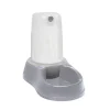 Distributeur d'eau pour chien antidérapant gris pierre 1,5L