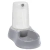 Distributeur d'eau pour chien antidérapant gris pierre 3,5L