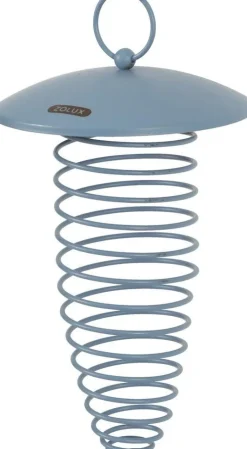 Distributeur spirale en métal pour boule de graisse bleu GM