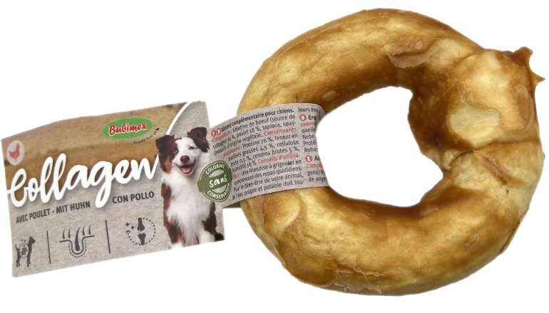 Donuts pour chien Collagen poulet 8 cm