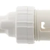 Douille B22 nylon + 1 bague blanc