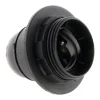 Douille E27 nylon noir + 1 bague