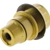 Douille E14 nylon or + 1 bague