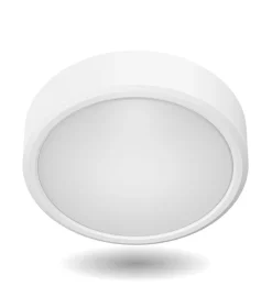 Downlight rond 1650 lm blanc encastrable/en saillie IP44 CCT