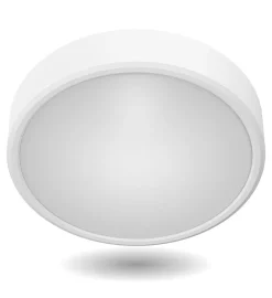 Downlight rond 2500 lm blanc encastrable/en saillie IP44 CCT