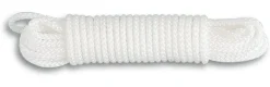 Drisse polypropylène tressé blanc Ø4 mm L.10m
