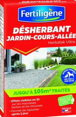 Désherbant concentré cours/jardin/allées 250 ml FERTILIGÈNE