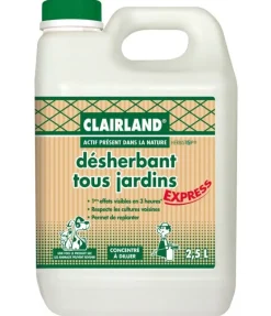 Désherbant concentré tous jardins 2,5L CLAIRLAND