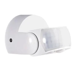 Détecteur de mouvement infrarouge blanc IP65