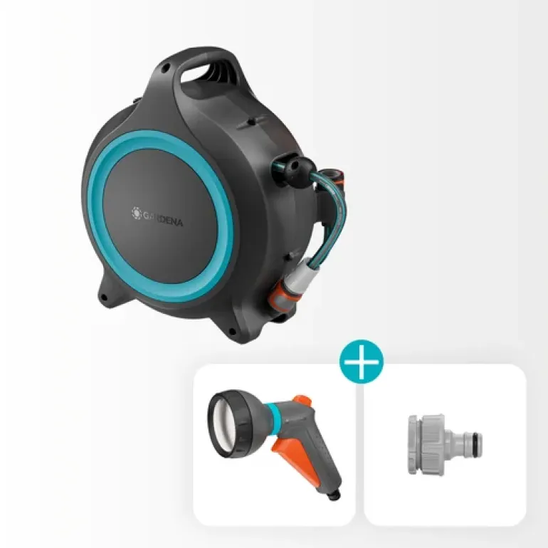 Dévidoir automatique portable MoveMatic 12,5m Ø8,5mm GARDENA