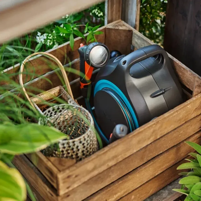 Dévidoir automatique portable MoveMatic 12,5m Ø8,5mm GARDENA