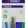 Embout de vissage TORX TORSION N°25 25mm