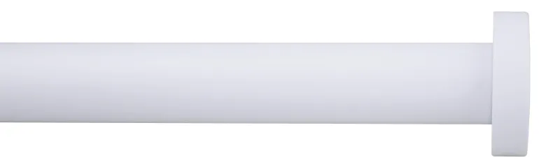 Embout disque pour tube Élégance ø28 mm blanc mat BOULET