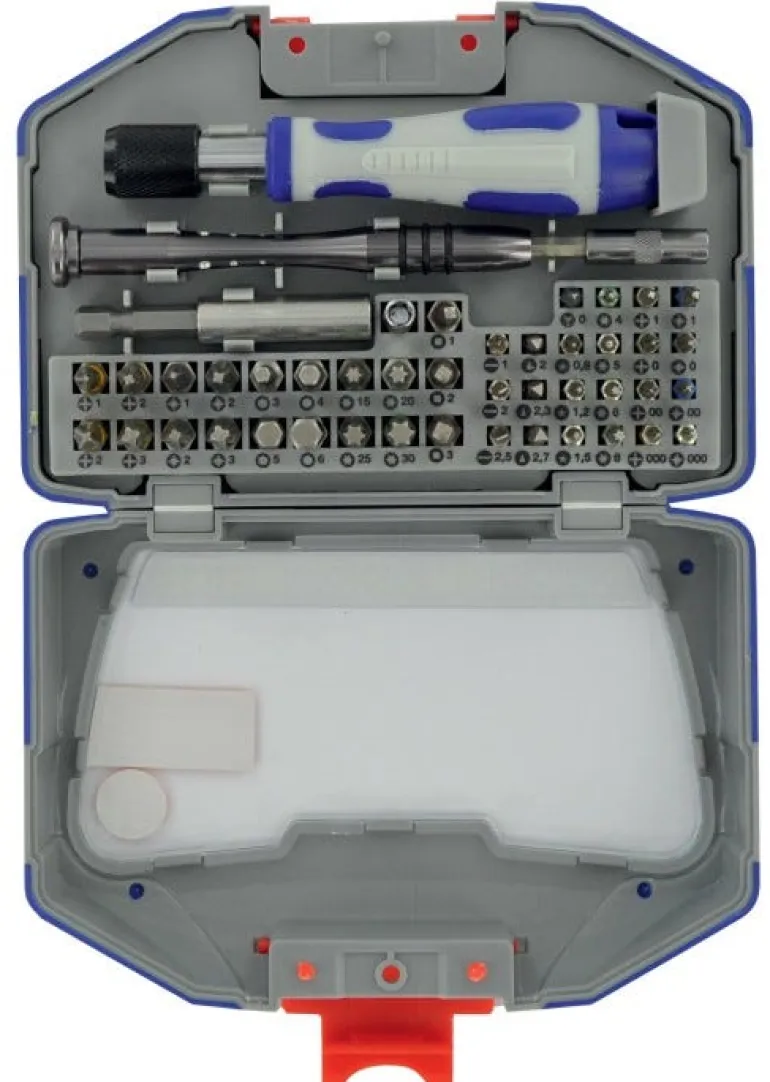 Embouts hexa 6,35 - 4mm 46 pièces TIVOLY