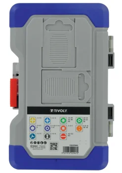 Embouts vissage longs L50mm 43 pièces TIVOLY