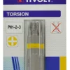 3 Embouts de vissage PHI N°1-2-3 L.25mm