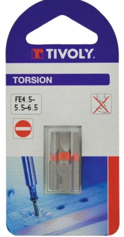 Embouts de vissage pour vis fente Ø 4,5-5,5-6,5mm