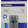 2 Embouts de vissage PZD TORSION N2