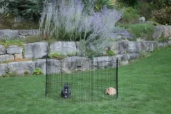 Enclos pour chiots/petits animaux 8 éléments Ø143cm