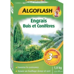 Engrais Buis et Conifères 1,8kg ALGOFLASH