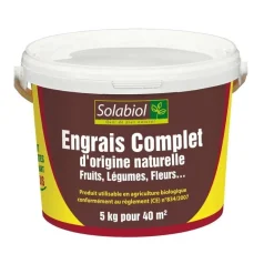 Engrais complet 5 kg SOLABIOL