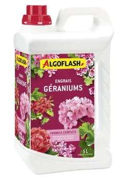Engrais géraniums 5L ALGOFLASH