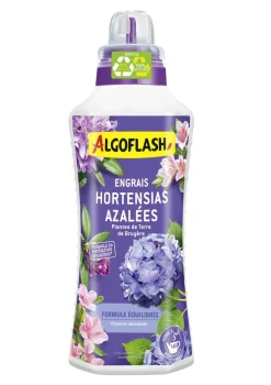 Engrais liquide hortensias/azalée/plante terre de bruyère 1L