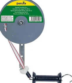 Enrouleur de rappel Pro inclinable 10 m avec ruban 20 mm