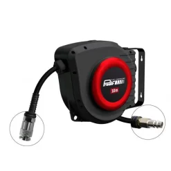 Enrouleur tuyau air auto 10m Ø8x12 mm PRODIF