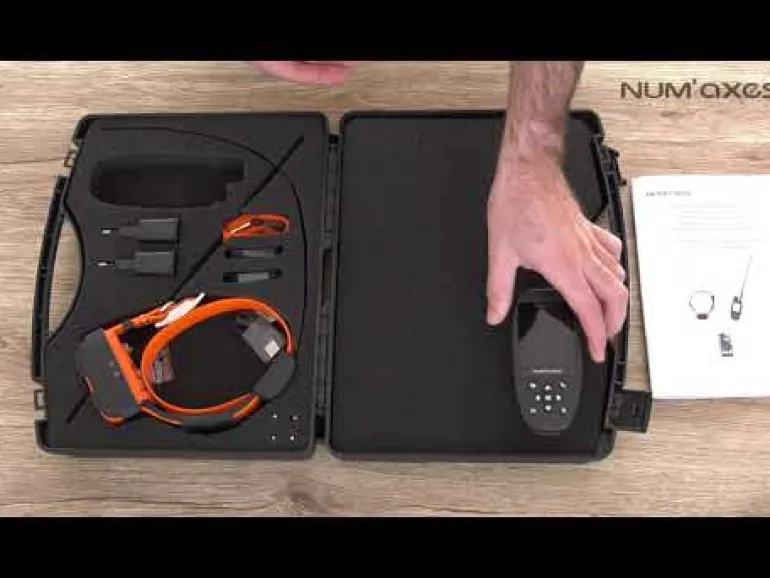 Ensemble Canicom GPS (Télécommande + collier) NUM'AXES