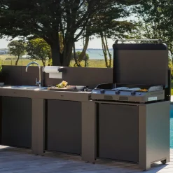 Ensemble Cuisine Classic 3 modules gris cargo ENO
