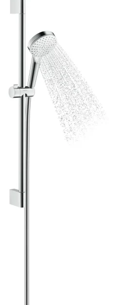 Ensemble de douche 1jet EcoSmart + barre Unica'Croma 65cm