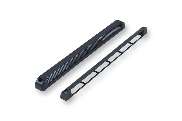 Entrée d'air ABS à visser anthracite débit réglable