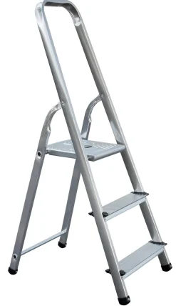 Escabeau aluminium Décret 3 marches Eco