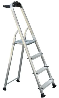 Escabeau aluminium 4 marches Brico