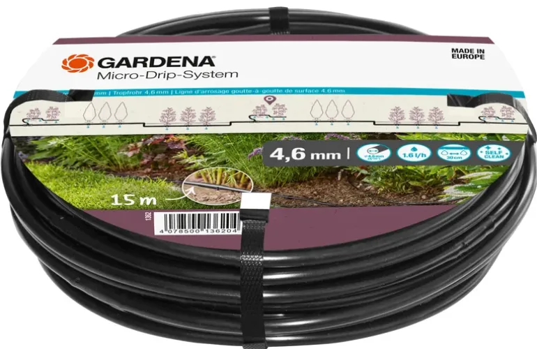 Extension tuyau goutteurs intégrés de surface 4,6mm (3/16")
