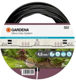 Extension tuyau goutteurs intégrés de surface 4,6mm (3/16