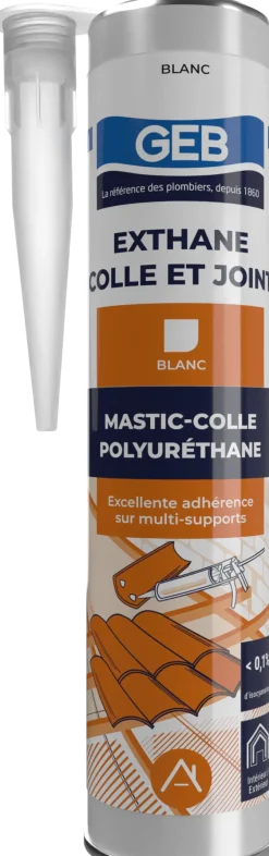 Exthane colle joint 300 ml blanc