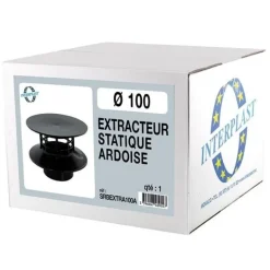 Extracteur statique Ø100 Ardoise