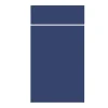 Façade Otta stratifié bleu nuit 16x713x400mm 1tiroir 1 porte