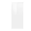 Façade Artika laquée blanc Ral9003 713x300mm pleine
