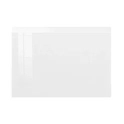 Façade Artika laquée blanc Ral9003 428x600mm pleine