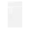 Façade Artika laquée blanc Ral9003 713x400mm 1tiroir 1 porte