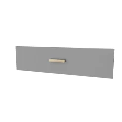 Façade grise pour meuble tiroir 80 cm Fjord AURLANE