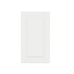 Façade Liath MDF revêtu PVC blanc 713x400mm pleine h/b