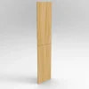 Façade 2 portes bois pour colonne Steel AURLANE