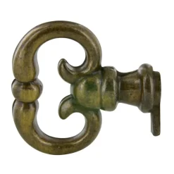 Fausse clé cuisse 33x11mm M4 zamak bronze